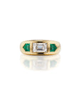 THE 1.38ct EMERALD CUT BAND