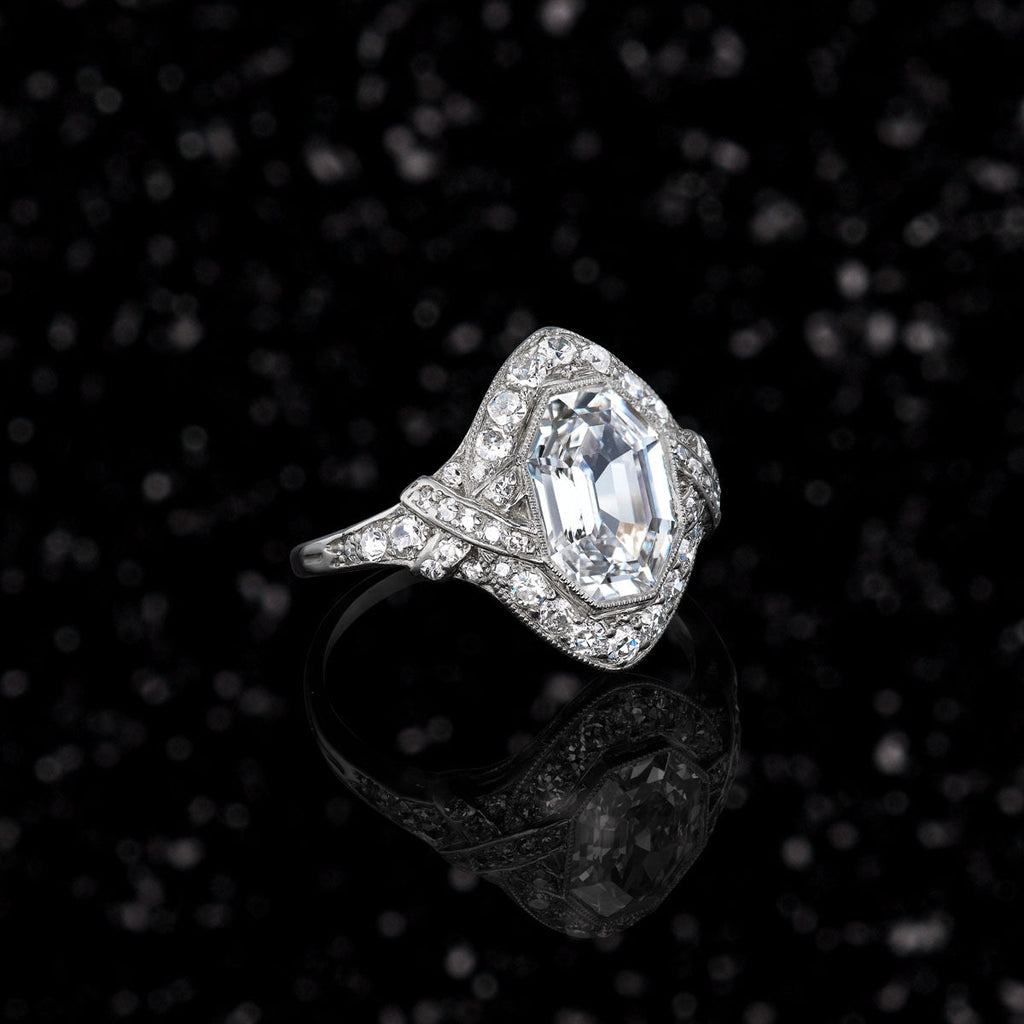 THE ART DECO REFLECTIONS RING