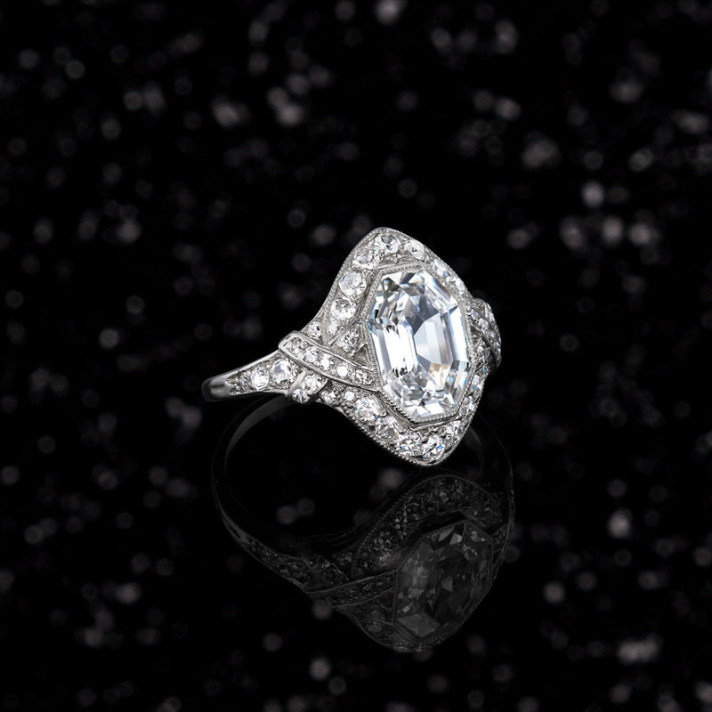 THE ART DECO REFLECTIONS RING