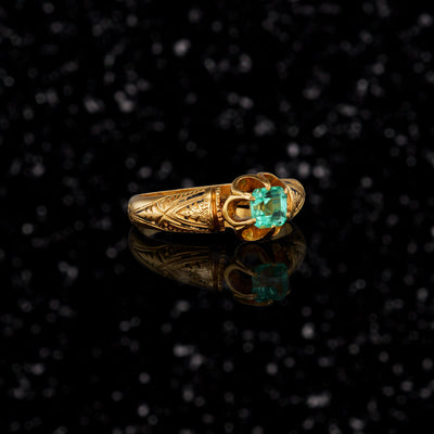 THE 1869 EMERALD RING