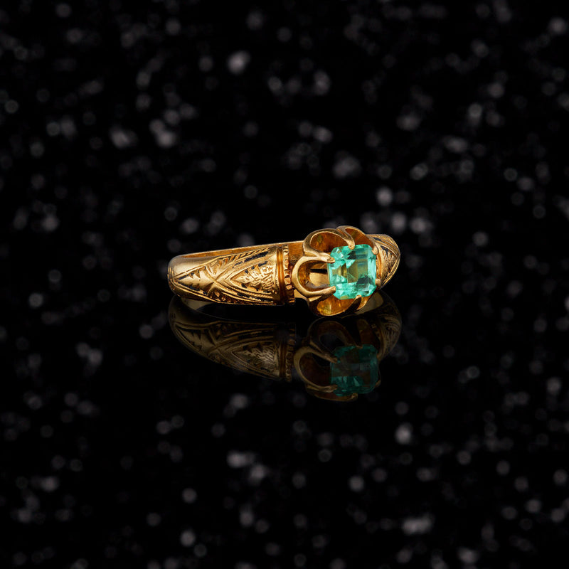 THE 1869 EMERALD RING