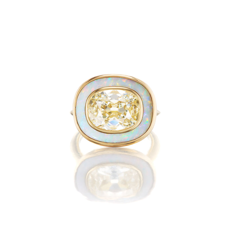 THE OPAL HALO RING