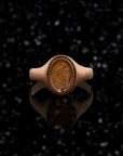 THE 10k GOLD CAMEO RING