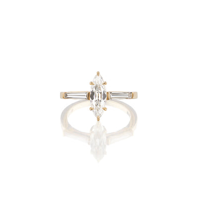 THE SKINNY MOVAL & BAGUETTE RING
